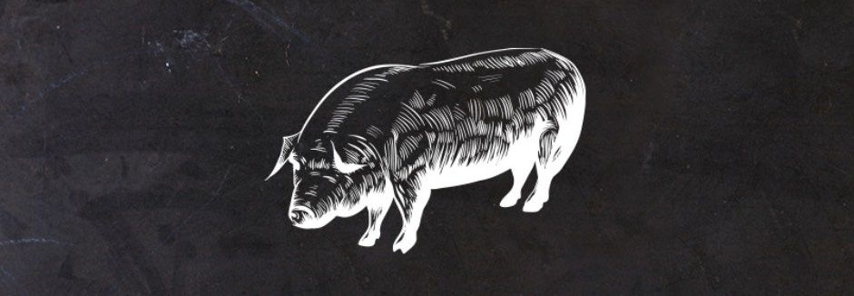 gezeichnetes Schwein
